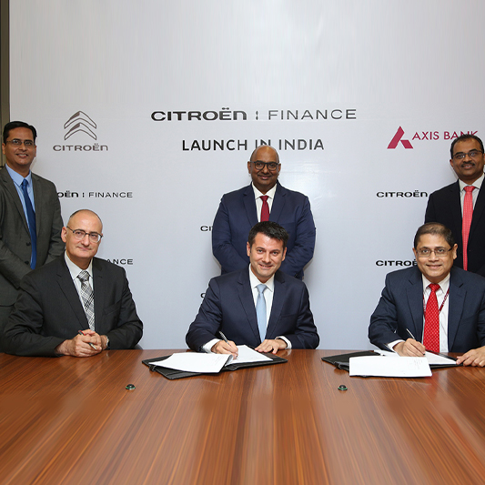 CITROËN PARTNERS WITH AXIS BANK