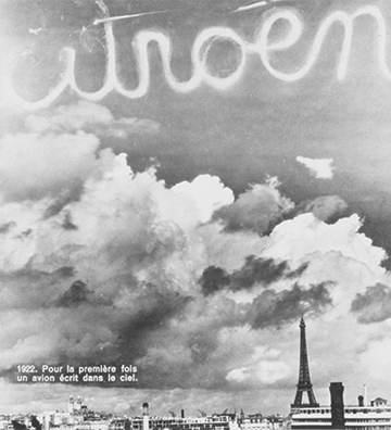 Citroën Name In The Sky