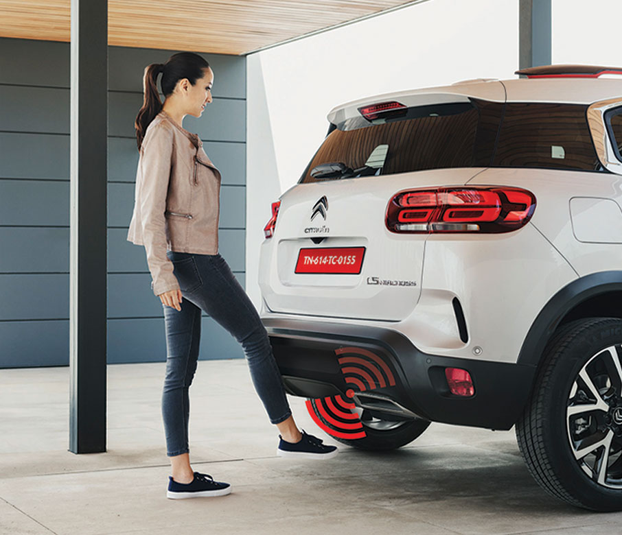 Citroën C5 Aircross Hands-free electric tailgate