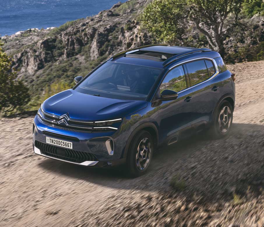 Citroën C5 Aircross Grip control with hill descent