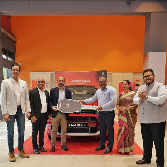 CITROËN STARTS DELIVERIES OF INDIA'S FIRST ICE SUV COUPÉ- THE BASALT