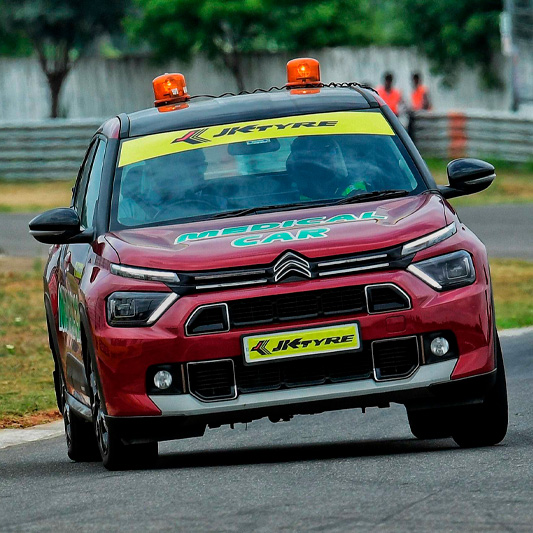 CAR PARTNER OF THE JK TYRE NATIONAL RACING CHAMPIONSHIP