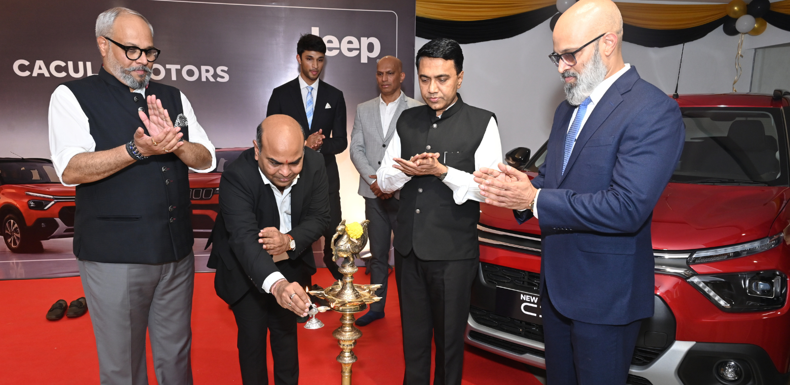 LAUNCH OF Jeep® and Citroën BRAND HOUSE IN GOA